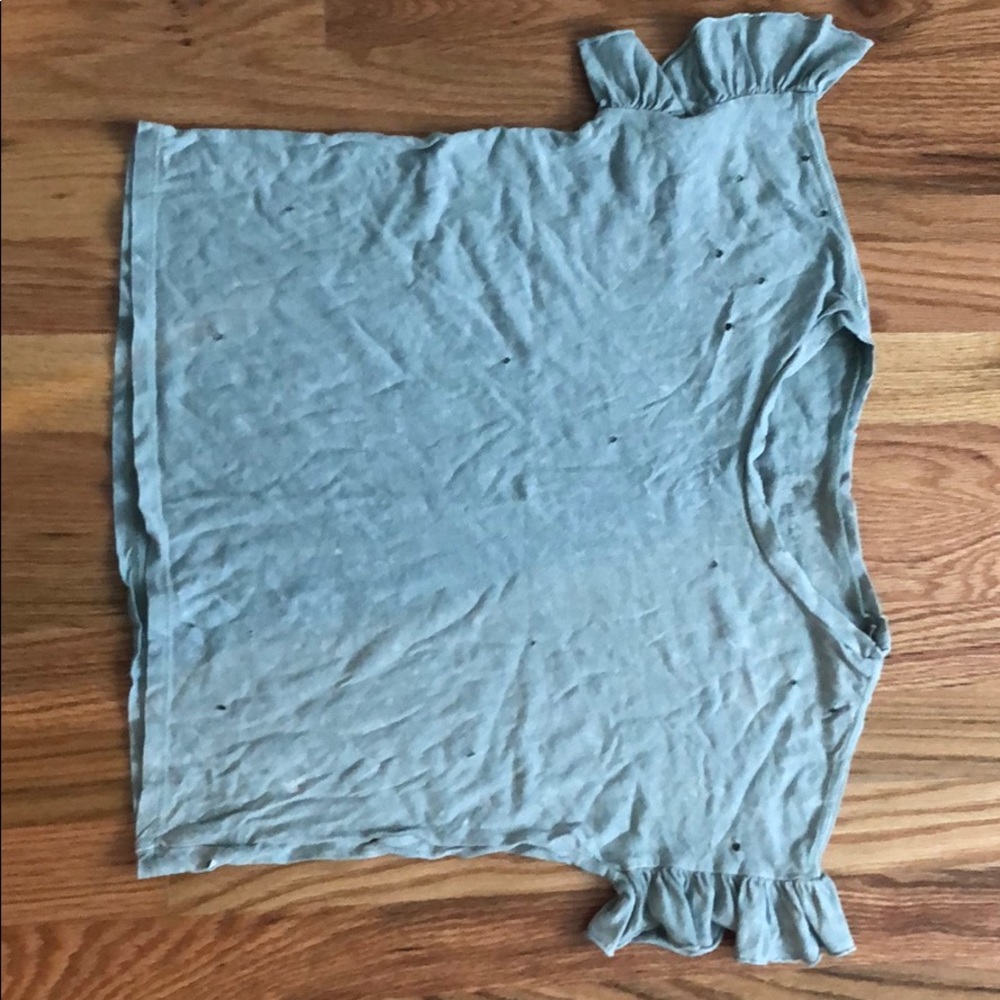 A green American Eagle top